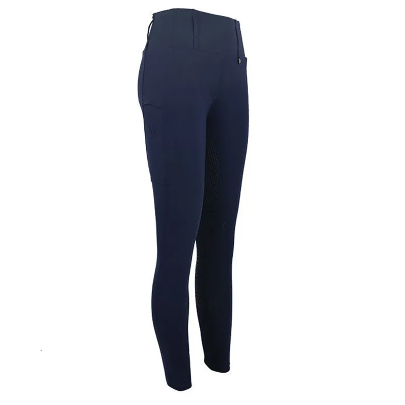 Woof Wear All Season Riding Tights - Full Seat - Navy